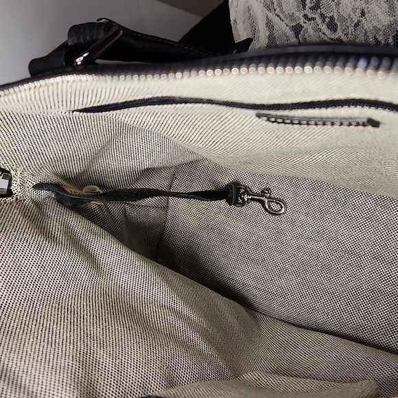 Dooney and Bourke Black Pebble Leather Satchel - Picture 10 of 16